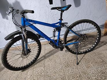 Velosiped – Toba, tam asqılı (full-suspension) - Çərçivə: Alüminium