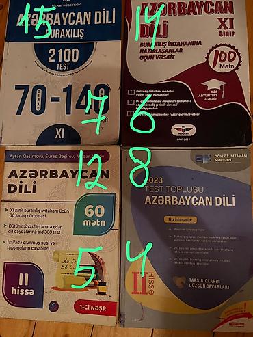 Testlər: Azərbaycan dili Testlər 11-ci sinif, Gülnarə Ümüdova, DİM, 2-ci hissə, 2023 il — 1