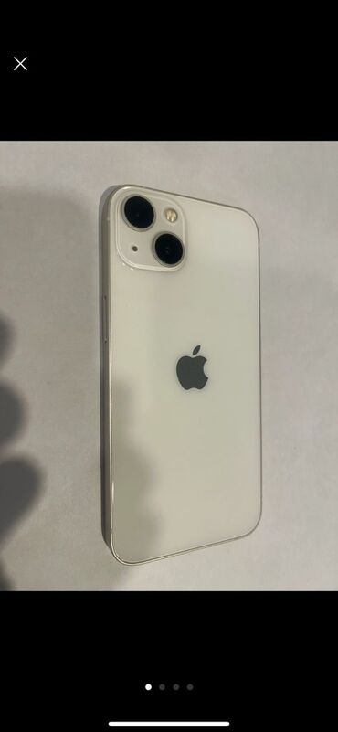 чехлы на телефон: IPhone 13, Б/у, 128 ГБ, White Titanium, Чехол, 75 %