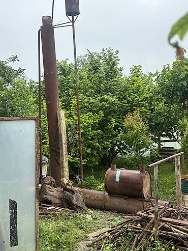 keramicka pec: Parnik uchun yigilmish su qizdirici pech (katelni) icherisi temiz — 2