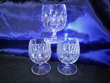 Čaše: Case nove,kristal,rucni rad Nachtmann Nemacka za zestoko pice 80te — 7