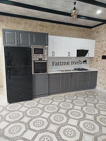 kuhna: Metbex mebeli membran qapaqlarla Sifarişlə yigilir reng secimi var 1 — 1
