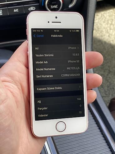 tab a9: IPhone SE, 16 GB, Rose Gold, Barmaq izi — 3