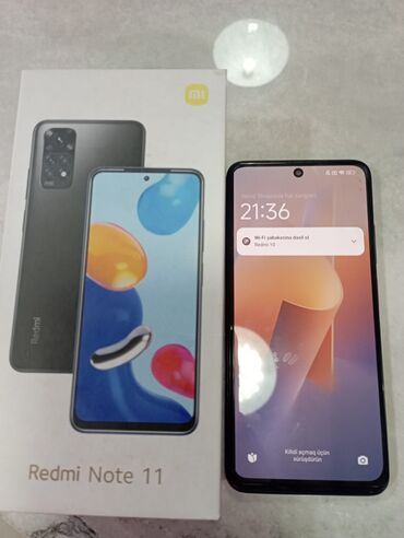 Xiaomi: Xiaomi Redmi Note 11, 128 GB, 
 Düyməli, Barmaq izi, İki sim kartlı