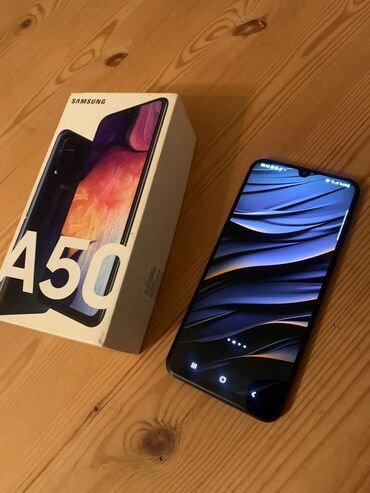 kredit samsung a50: Samsung Galaxy A50, 64 ГБ, цвет - Черный, Отпечаток пальца, Две SIM карты