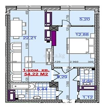 Продажа квартир: 2 комнаты, 53 м², Элитка, 7 этаж, Дизайнерский ремонт — 2