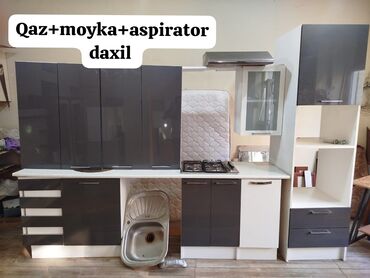 dolab mətbəx: Endirim edildi ‼️ Mətbəx mebeli satılır. Qiymət 480 azn. Ölçü