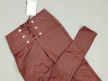 buty slip on na koturnie: Leggings Eco-leather for women, size S (EU 36)