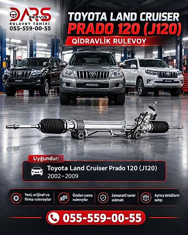 shakelli yag: TOYOTA LAND CRUISER PRADO 120 (J120) — Qidravlik Rulevoy ƏSAS OEM / — 1
