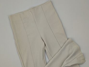 srebrne legginsy: H&M, Spodnie materiałowe damskie, rozmiar M