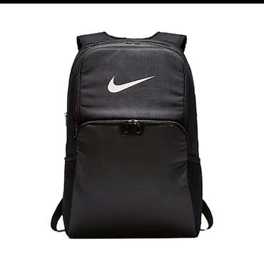 pull bear: Рюкзак Nike, городской/спортивный - Цвет: черный с контрастным — 1