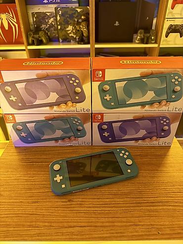 nintendo switch 3 lite: 🎮 Nintendo Switch Lite 128GB Turquoise Yüngül, rahat və hər yerə — 3