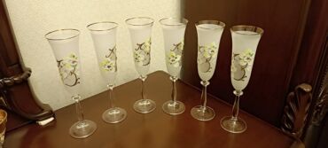 Digər süfrə qabları: Ev ucun muxtelif bagema xrustal bakallar meduza guldan ve s.satilir — 3