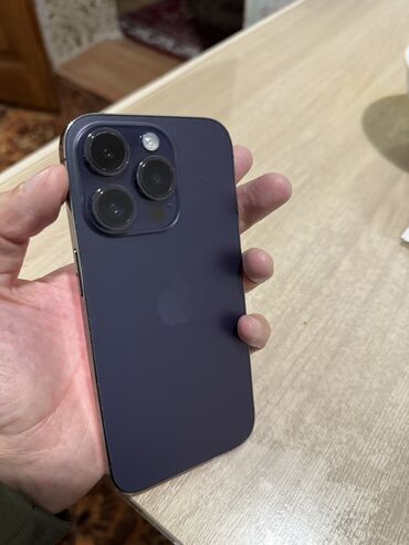 айфон ноокат: IPhone 14 Pro, 128 ГБ, Deep Purple, 89 %