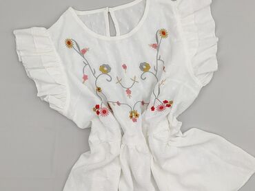 białe obcisła bluzki z długim rękawem: Women's blouse, size L (EU 40)