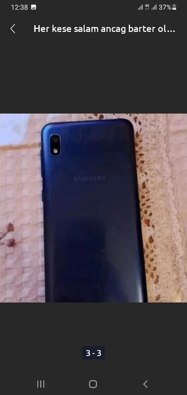 Samsung: Samsung A10e, 32 GB, rəng - Göy, Zəmanət, Sensor, İki sim kartlı