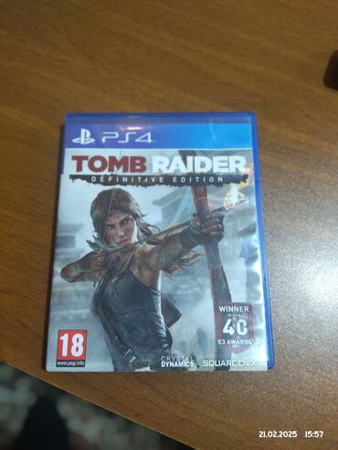 tomb raider: Rise of the Tomb Raider, Macəra, İşlənmiş Disk, PS4 (Sony Playstation 4), Ünvandan götürmə