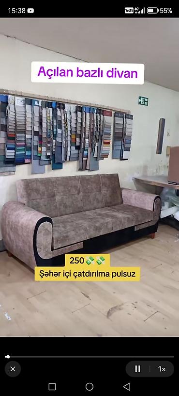 Divanlar: Di̇van-kravat, Açılan, Bazalı, Parça, Ödənişli çatdırılma — 3