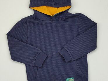 czarny ażurowy sweterek: Світшот, 5-6 р., 110-116 см, стан - Хороший