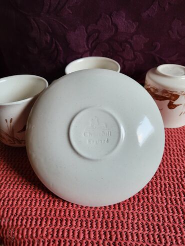 Stare vaze i dekor: Solje vece,za kafu,caj,nove engleske Churchill 70,80te. Perfektne — 17