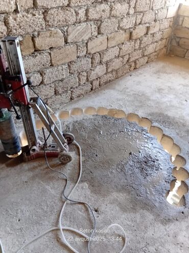 Beton işləri: Beton deşikdelmə və kəsim xidməti - Hilti markalı professional karot — 15
