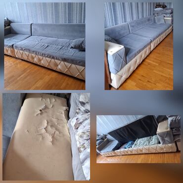 Uşaq və gənc otağı üçün dəstlər: Künc divan, İşlənmiş, Açılan, Ödənişli çatdırılma