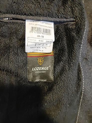crveni kaput mango: Muški kaput LOZENGE collection, model 670. - Boja: tamnosiva - — 3