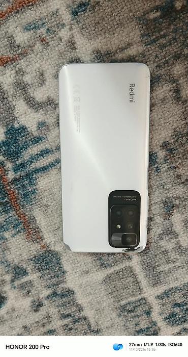 xiaomi t: Redmi, Redmi 10, Б/у, 128 ГБ, цвет - Белый — 2