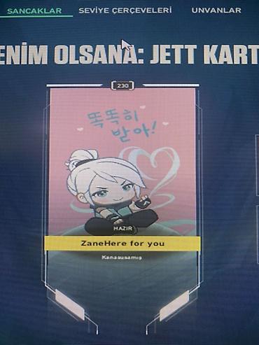 Digər: Valorant hesabi satilir!! Hesab level 230 seviyye Butun skinlerin -da lalafo.az — 1 Digər: Valorant hesabi satilir!! Hesab level 230 seviyye Butun skinlerin — 1