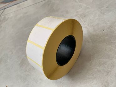 Канцтовары: АКЦИЯ!!! Термоэтикетки 30х20х40 1600 шт наклеек в рулоне, тройной — 4