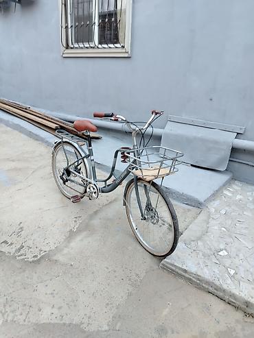 format velosiped: Şəhər üçün rahat və praktik velosiped. Step-through tipli alçaq — 2