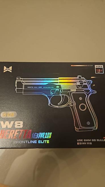 hot wheels oyuncaq dəsti: Tam dəmir 420 gram orginal beretta 400 şarik hədiyyə 50-60 metr atış — 3