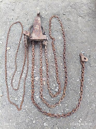 quyu qazan aparat: Zəncirli manuel tal (chain block/çəncirlə qaldırıcı) - Mexaniki — 3