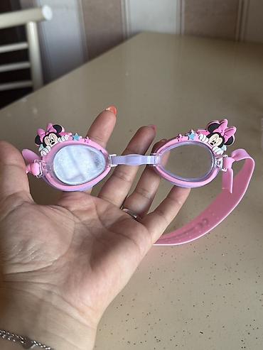İdman və istirahət: Uşaq üzgüçülük eynəyi – Minnie Mouse dizaynlı, çəhrayı rəngdə.usaq — 1