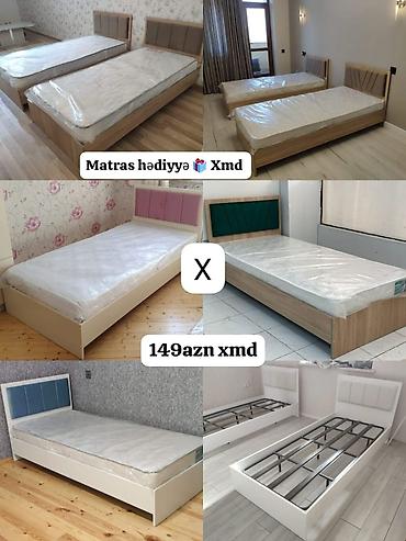 Tək nəfərlik çarpayı modelləri - Müxtəlif başlıq dizaynları: yumşaq