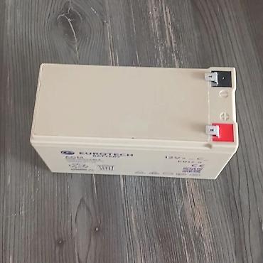 volta vs 1: EUROTECH Battery AGM akkumulyator – model EB12-9 - Gərginlik: 12V - — 1