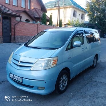поворотник на виндом: Toyota Alphard: 2004 г., 2.4 л, Автомат, Гибрид, Вэн/Минивэн