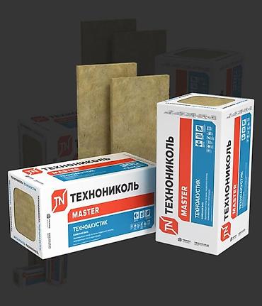 Звукоизоляционные плиты ТЕХНОНИКОЛЬ MASTER ТЕХНОАКУСТИК - Материал