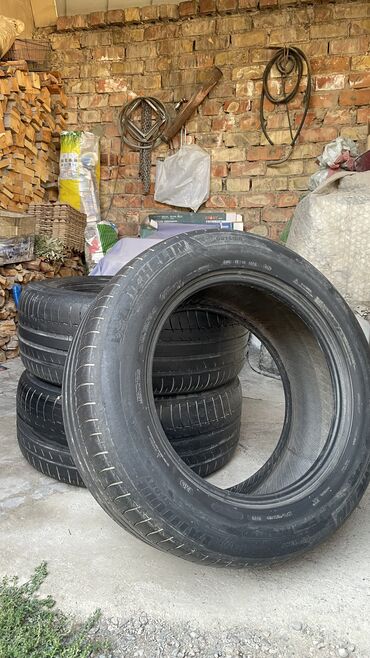 Шины: Шины 275 / 55 / R 19, Лето, Б/у, Внедорожные (АТ/МТ), США, Michelin