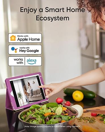 ev camera: Nəzarət kamerası Anker Eufy E30 📹 4K Ultra HD – 24/7 Davamlı — 7