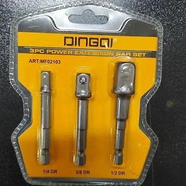 mini abrihter: DINGQI set nastavaka za produžetak – 3 dela Opis: - Set power — 1