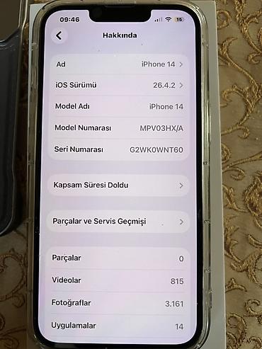 Apple iPhone: IPhone 14, 128 GB, Deep Purple, Face ID — 9