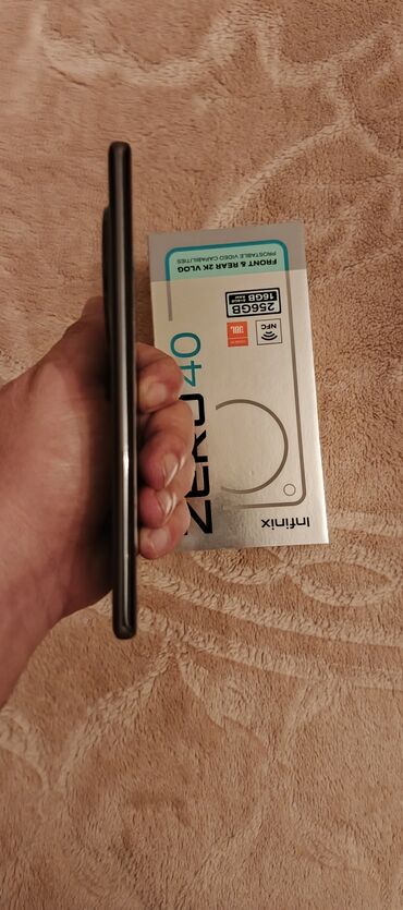 Infinix: Infinix Zero 40, 256 GB, rəng - Qara, Sensor — 12