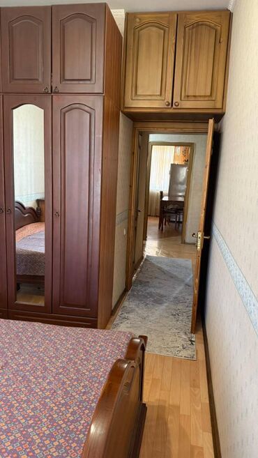 долгосрочная квартира пишпек: 2 бөлмө, 67 кв. м, 4 кабат, Евроремонт