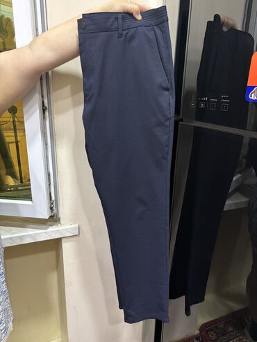 Şalvarlar: Yarım klassik Şalvar, Zara, XL (EU 42), rəng - Göy
