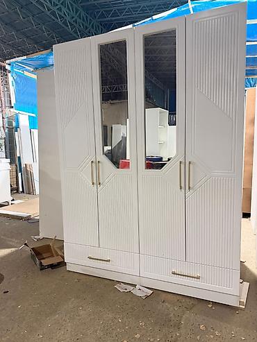 Шифоньеры, шкафы для одежды: Шифоньер, шкаф для одежды, Прямой, МДФ — 2