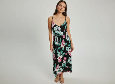 czarne sukienki plus size: Elisa Immagine, Сукня жіноча, розмір XL