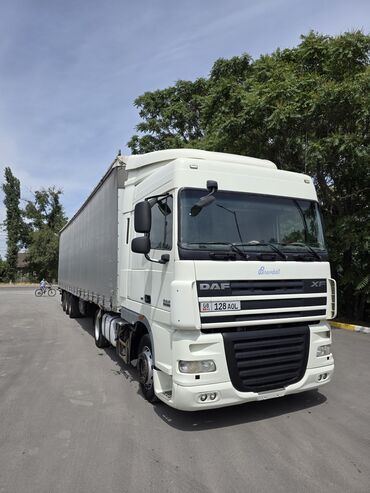 полуприцепы продажа б у: Сүйрөгүч, DAF, 2012 г., Тенттелген