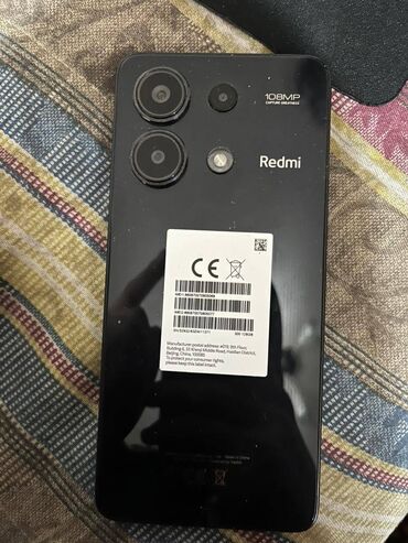 бу телефоны в бишкеке редми: Redmi, Redmi Note 13, Б/у, цвет - Черный, 2 SIM