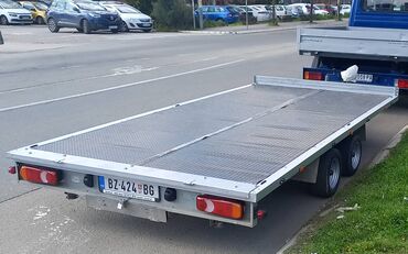Prikolice: Na prodaju očuvana kvalitetna šlep prikolica sa aerodinamičnim — 1